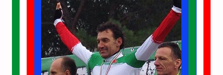 Giuseppe Dal Grande è Campione Italiano di Ciclocross M5.