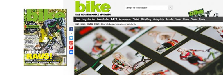 Vetrina Europea  per il Bike Tribe su Bike Magazine!