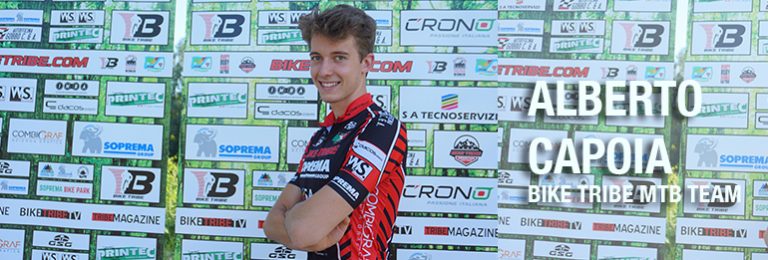 Alberto Capoia in rimonta a Pontida.