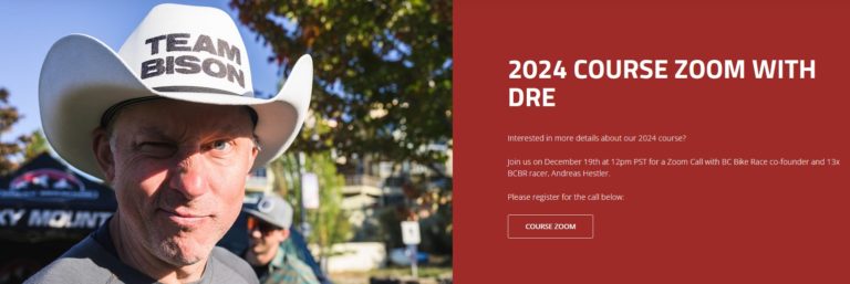 BC Bike Race 2024…appuntamento con Dre Hestler martedì 19 dicembre!