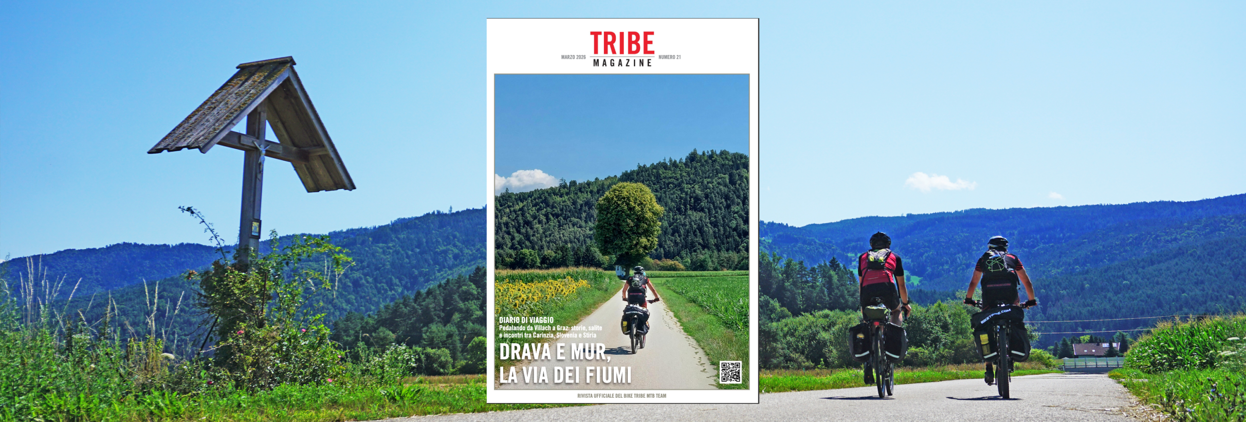 Online il nuovo numero di Tribe Magazine: Drava e Mur, la via dei fiumi.