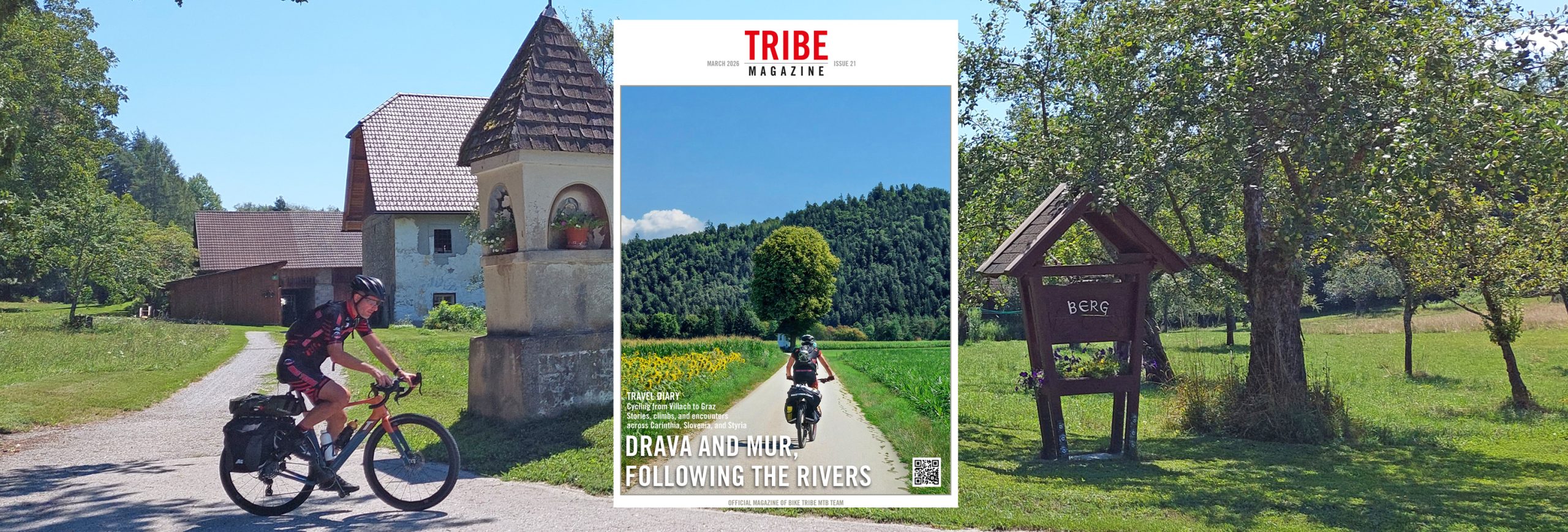 The new issue of Tribe Magazine is now online: Drava and Mur, the river route.